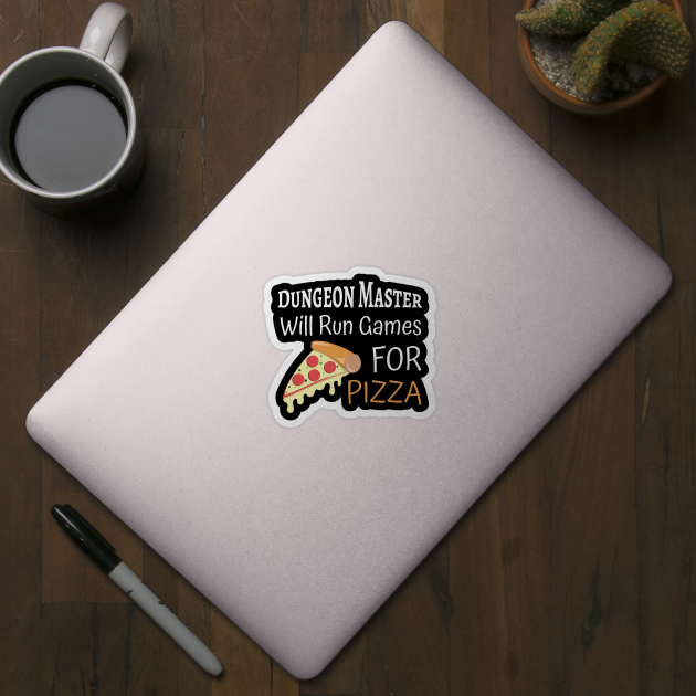 D&D DM Shirt Pizza by Sunburst